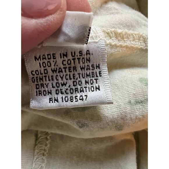 Vintage Y2K GRAIL light green hummingbird paint splatter tshirt M distressed - Picture 5 of 9